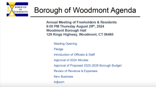 2024 BOW Annual Agenda